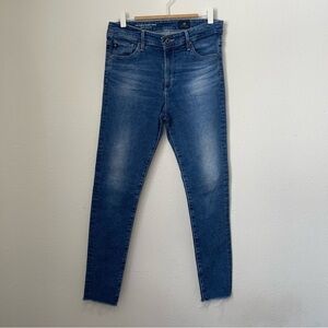 AG Adriano Goldschmied Women’s The Farrah Skinny Ankle High Rise Jeans Size 28R